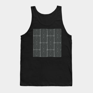 Fancy Doors Block Pattern Tank Top